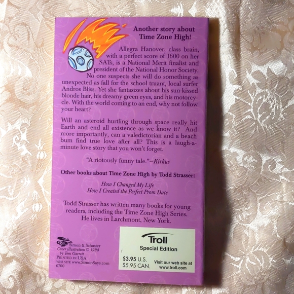 How I Spent My Last Night On Earth by Todd Strasser Paperback - Picture 2 of 3